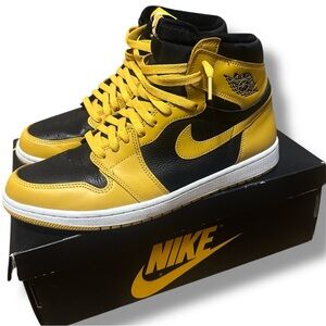 Nike Air Jordan 1 Retro HIGH OG pollen size men’s 11.5